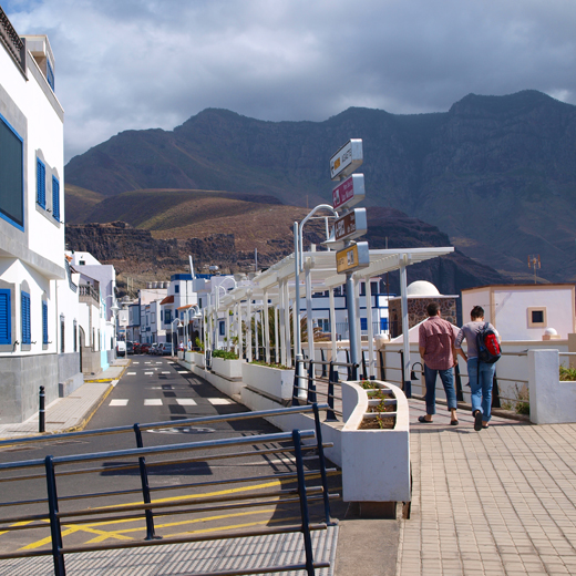 Vista del Pueblo de Las Nieves